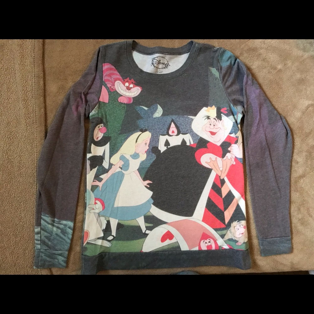 Alice in wonderland sweater
